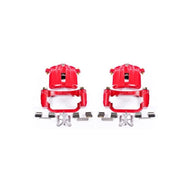 Power Stop 04-05 Cadillac DeVille Rear Red Calipers w/Brackets - Pair