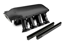 Load image into Gallery viewer, HOLLEY LS HI-RAM EFI MANIFOLD - BLACK LS1/LS2/LS6 Cathedral Port EFI for 1 x 92MM Throttle Body - Black Ceramic Coating  PART# 300-122BK