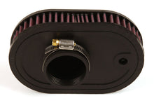 Load image into Gallery viewer, K&amp;N Universal Chrome Filter-Oval Straight 4.5 Inch O/S Width 7 Inch O/S Length 1.5 Inch Height