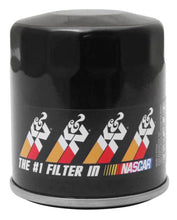 Load image into Gallery viewer, K&amp;N Oil Filter for Saab / Plymouth / Dodge / Suzuki / Chrysler / Toyota / Lexus 3in OD x 3.75in H