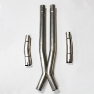 TSP C6 3-Inch Off-Road X-Pipe