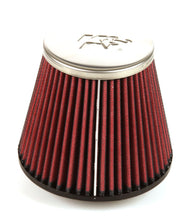Load image into Gallery viewer, K&amp;N Universal Chrome Filter 60mm Flange ID 132mm Base OD 89mm Top OD 110 Height
