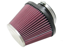 Load image into Gallery viewer, K&amp;N Universal Chrome Filter Oval Tapered 5.375in Base O/S W x 3.313in Top O/S W x 5.313in H
