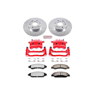 Power Stop 07-08 Cadillac Escalade Front Z36 Truck & Tow Brake Kit w/Calipers
