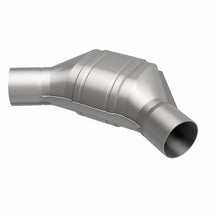 Load image into Gallery viewer, MagnaFlow Universal Catalytic Converter 2.25 Angled In/Out Front CA