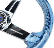 Load image into Gallery viewer, NRG Reinforced Steering Wheel - Matsuri 350mm 2in Deep Dish Clear Acrylic Steering Wheel