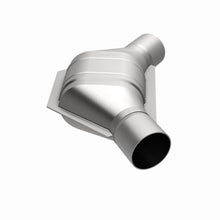 Load image into Gallery viewer, MagnaFlow Universal Catalytic Converter 2.25 Angled In/Out Front CA