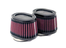 Load image into Gallery viewer, K&amp;N Universal Clamp-On Air Filter 2.125in Flange ID 3in x 4in Base 2.75in Height (2 Per Box)