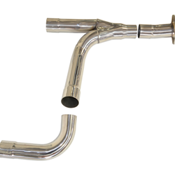 TSP 99-07 (Classic NBS) GM Truck/SUV 3" Off Road Y-Pipe - 304 Stainless Steel