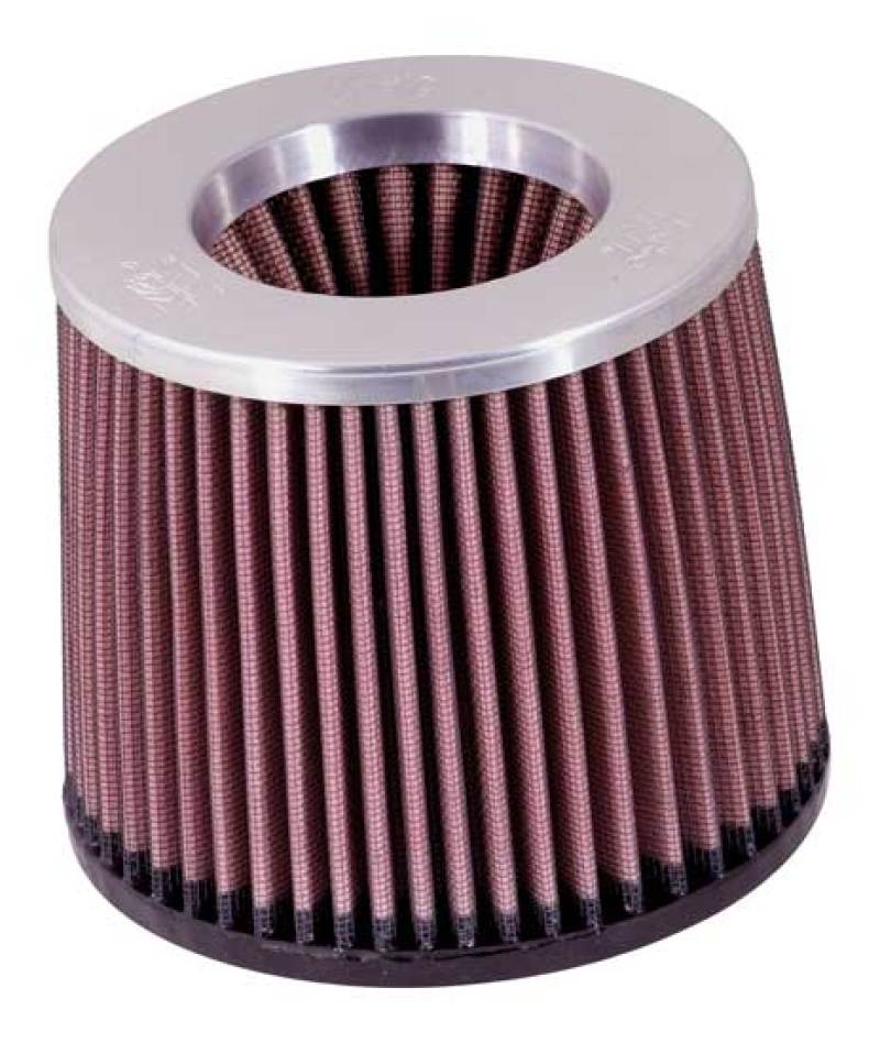 K&N Filter Round Tapered 5 inch Length 5 1/4 inch Top Diameter 5 7/8 inch Base Diameter Inverted Pol