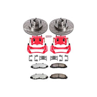 Power Stop 97-98 Ford F-150 Front Z36 Truck & Tow Brake Kit w/Calipers