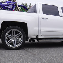 Load image into Gallery viewer, MBRP 09+ Chevrolet Silverado 1500 3in Cat Back Pre-Axle Dual Outlet w/ 4in Tip - AL