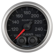 Load image into Gallery viewer, Autometer Elite 52mm 100-260 Degrees F Trans Temperature Peak and Warn Gauge w/ Electronic Control