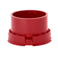 ST 57.1mm Center Bore / Tall / Dark Red RAL-3002 Center Adapter (Works W/DZX & AZX) - SINGLE