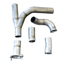 Load image into Gallery viewer, Texas Speed 2007.5-2013 GM Truck/SUV 3&quot; Off-Road Y-Pipe - Stainless Steel