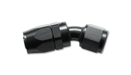 Vibrant -4AN AL 30 Degree Elbow Hose End Fitting