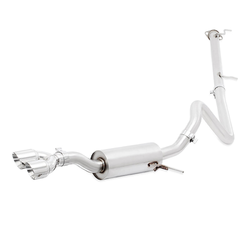 Mishimoto 14-16 Ford Fiesta ST 1.6L 2.5in Stainless Steel Cat-Back Exhaust w/ Polish Tips