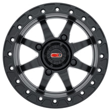 Load image into Gallery viewer, GMZ GZ807 Podium 15x10 5+5/0mm Offset 4x136 110mm CB Matte Black w/BH-H2020M Wheel