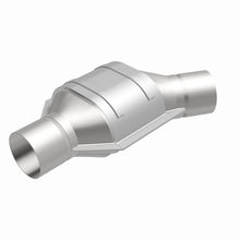 Load image into Gallery viewer, MagnaFlow Universal Catalytic Converter 2.25inch Angled Inlet