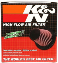 Load image into Gallery viewer, K&amp;N Universal Chrome Round Tapered Air Filter 6in Flange ID x 7.5in Base OD x 5.875in Top OD x 6in H