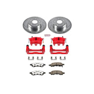 Power Stop 06-07 Buick Rainier Front Z26 Street Warrior Brake Kit w/Calipers