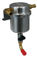Moroso 10-14 Volkswagen Golf/Jetta 2.0T Air/Oil Separator Catch Can - Large Body - Billet Aluminum