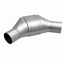 Load image into Gallery viewer, MagnaFlow Universal Catalytic Converter 2.25 Angled In/Out