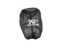 Load image into Gallery viewer, K&amp;N Precharger Air Filter Wrap Round Straight Black 4in ID x 7in H