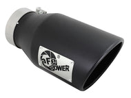 aFe Diesel Exhaust Tip Bolt On Black 4in Inlet x 6in Outlet x 12in