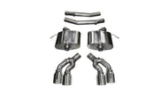 Corsa 2016 Cadillac CTS V Sedan 6.2L V8 2.75in Polished Sport Axle-Back Exhaust