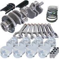 Eagle Chevy LS2 403ci Flat Top Piston 24 Tooth Reluctor 4in Strk 6.125in Rod Len Rotating Assembly