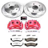 Power Stop 00-01 Dodge Ram 1500 Front Z36 Truck & Tow Brake Kit w/Calipers