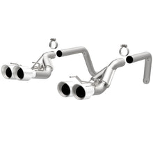 Load image into Gallery viewer, MagnaFlow 09-11 Chev Corvette V8 6.2L Comp Series Quad Center Rear Exit SS Cat-Back Perf Exhaust