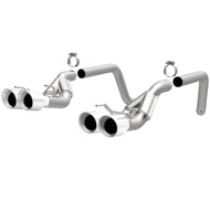 MagnaFlow 09-11 Chev Corvette V8 6.2L Comp Series Quad Center Rear Exit SS Cat-Back Perf Exhaust