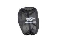 Load image into Gallery viewer, K&amp;N Precharger Air Filter Wrap Round Straight Black 4in ID x 7in H