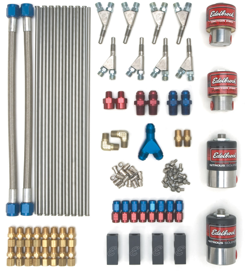 Edelbrock Victor Direct Port Nitrous System w/ E1 Nozzle (8Cyl)