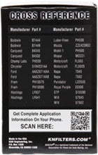 Load image into Gallery viewer, K&amp;N Oil Filter for Ford/Lincoln/Mercury/Mazda/Chrysler/Dodge/Jeep/Ram/GMC 3in OD x 4.781in H