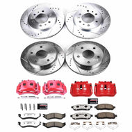 Power Stop 00-01 Dodge Ram 1500 Front Z36 Truck & Tow Brake Kit w/Calipers