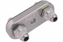 Load image into Gallery viewer, ICT Billet 6L80E 6L90E 8L90E Transmission Cooler Line Adapter Plate with 6AN Fittings Seal