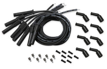 Load image into Gallery viewer, HOLLEY EFI LS SPARK PLUG WIRE SET - CUT TO FIT Spark Plug - Cut to Fit- Wire set, Black with Black 135 degree boots designed for GM LS Engines (For OE Coil)