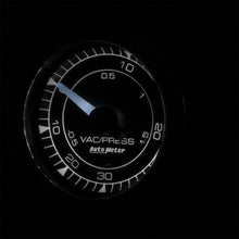 Load image into Gallery viewer, Autometer Chrono 2-1/16in 30INHG-30PSI Vacuum/Boost Gauge