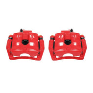 Power Stop 10-11 Cadillac SRX Rear Red Calipers w/Brackets - Pair