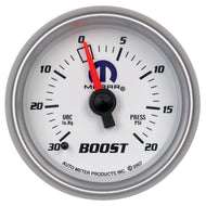 Autometer Mopar 52mm Mechanical 30 In Hg-Vac/20 PSI Vacuum/Boost Gauge