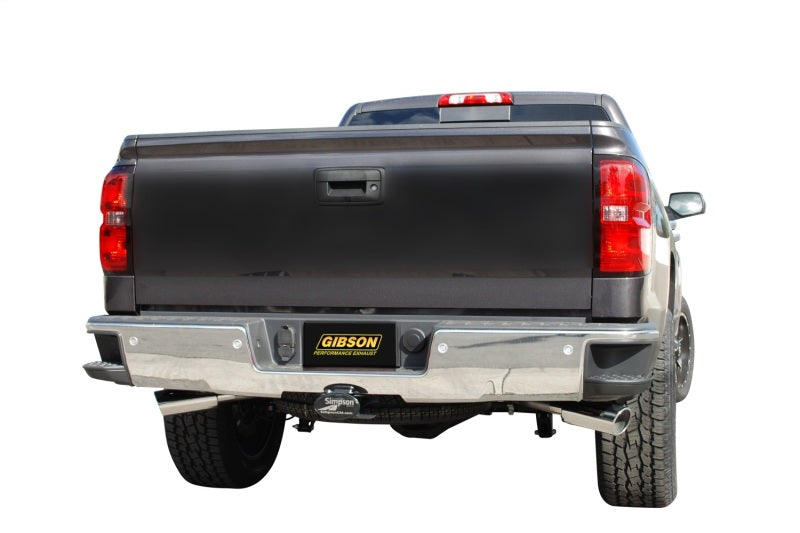 Gibson 14-18 GMC Sierra 1500 Denali 6.2L 3.5in/2.25in Cat-Back Dual Extreme Exhaust - Stainless