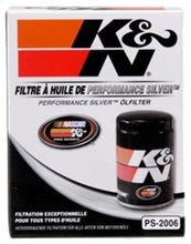 Load image into Gallery viewer, K&amp;N Pro Series Oil Filter 4.781in H 3in D