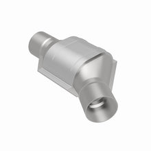 Load image into Gallery viewer, MagnaFlow Universal Catalytic Converter 2.00inch Angled Inlet