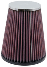 Load image into Gallery viewer, K&amp;N Universal Chrome Filter 2 7/16 inch FLG / 5 1/8 inch Bottom / 3 1/2 inch Top / 6 inch Height