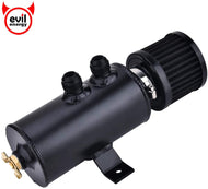 10AN Baffled Oil Catch Can black