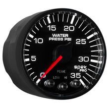 Load image into Gallery viewer, Autometer Spek-Pro 52.4mm 0-35 PSI Digital Stepper Motor Water Pressure Gauge