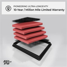 Load image into Gallery viewer, K&amp;N 09-11 Kia Sorento 2.2L-L4 DSL Drop In Air Filter